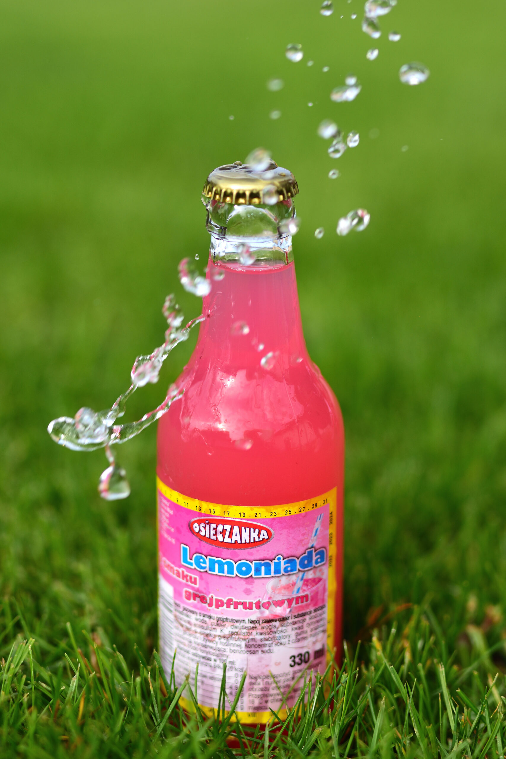 Osieczanka lemoniada o smaku grejpfrutowym