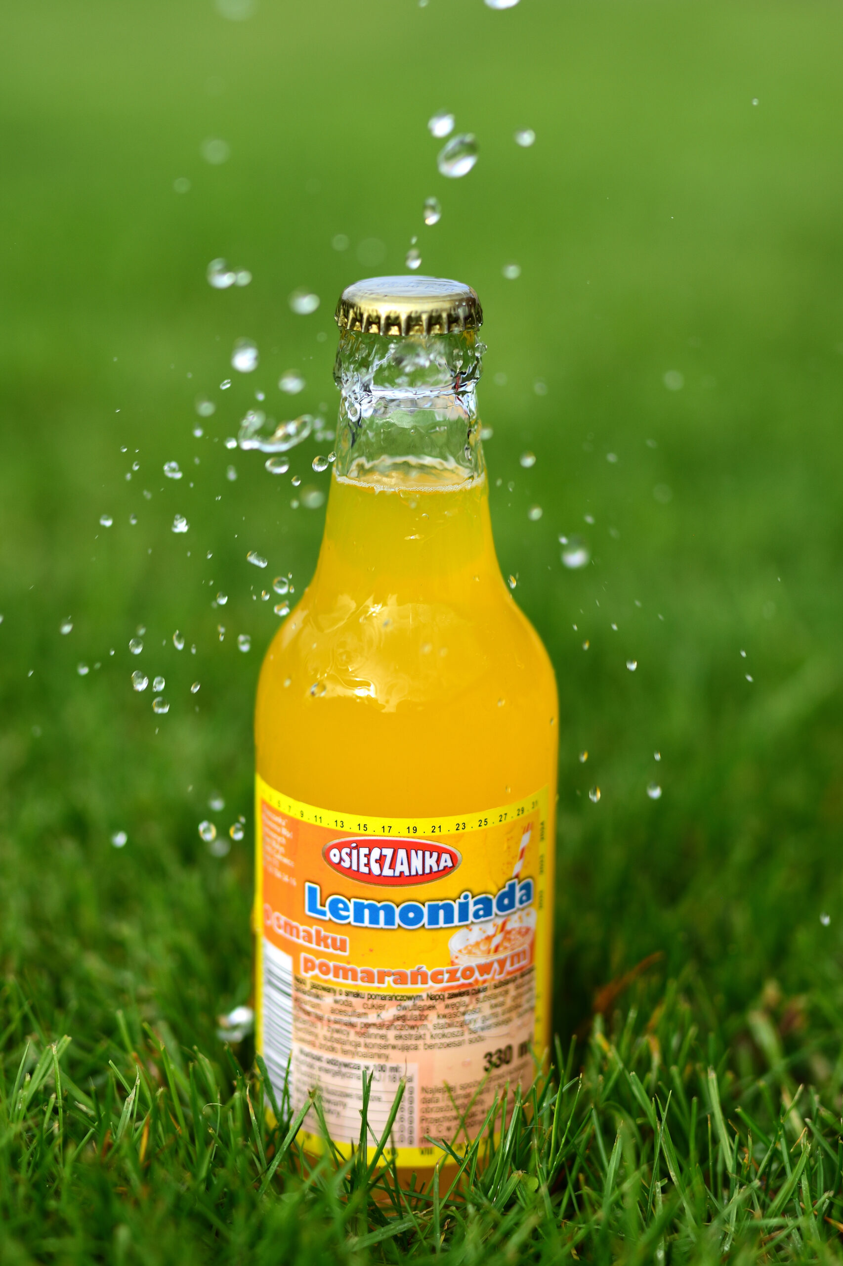 Osieczanka lemoniada o smaku pomarańczowym